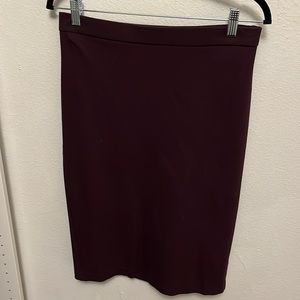 Theory plum/dark purple pencil skirt